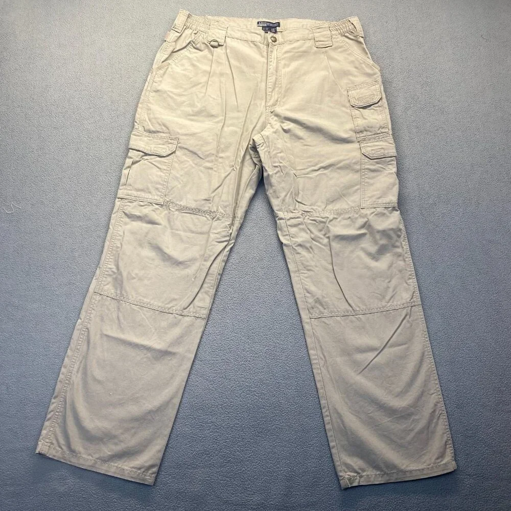 5.11 Tactical‎ 74251 Series Mens Pants - Beige Size 40X34 Hiking Outdoor Comfort